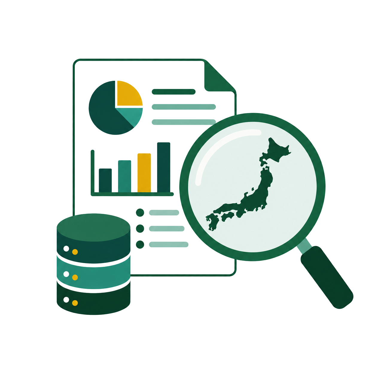 日本企業に特化したデータ調査