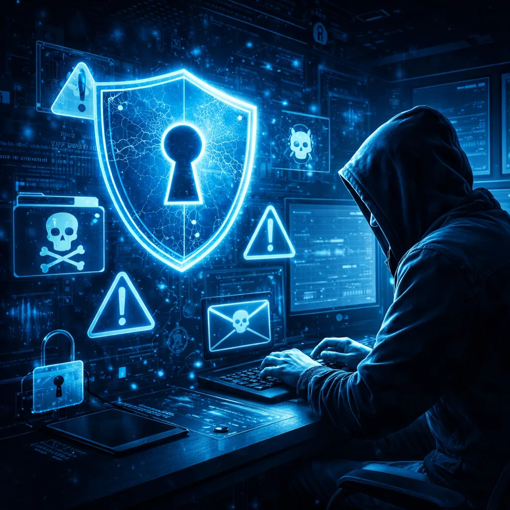 セキュリティリスクを示すイメージ画像