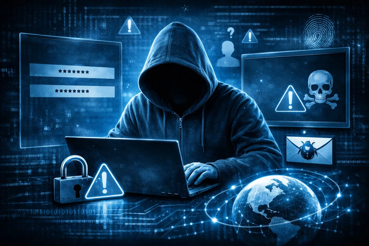 不正ログインのリスクを表すイメージ画像