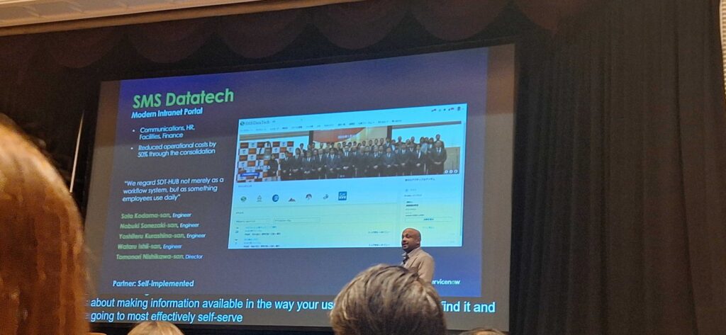 ServiceNow社の「 Best Employee Portal Contest 」にてトップ10に選出され、ラスベガスでの授賞式に参加しました