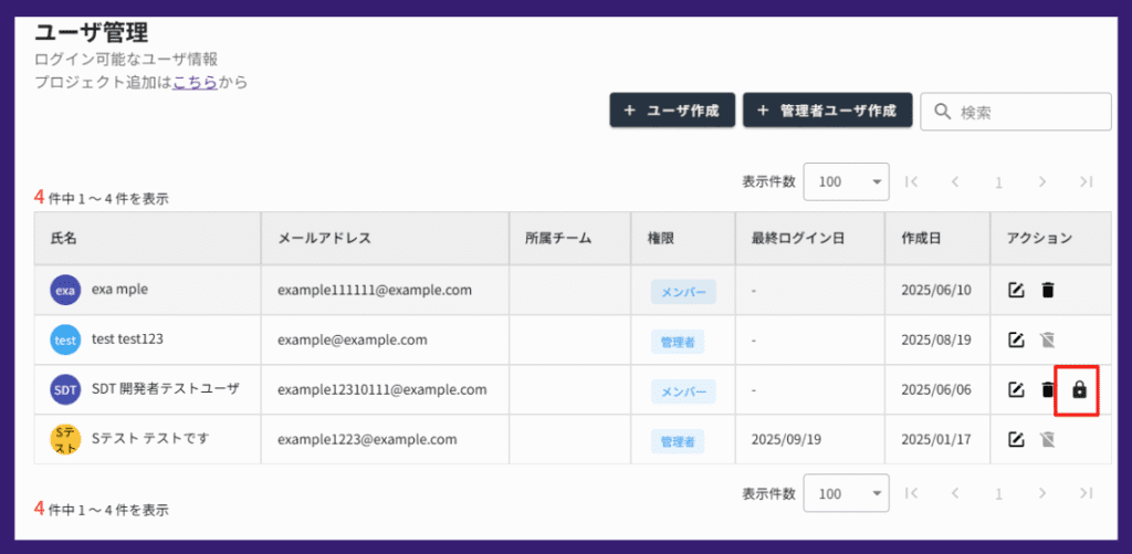 アカウントロック2