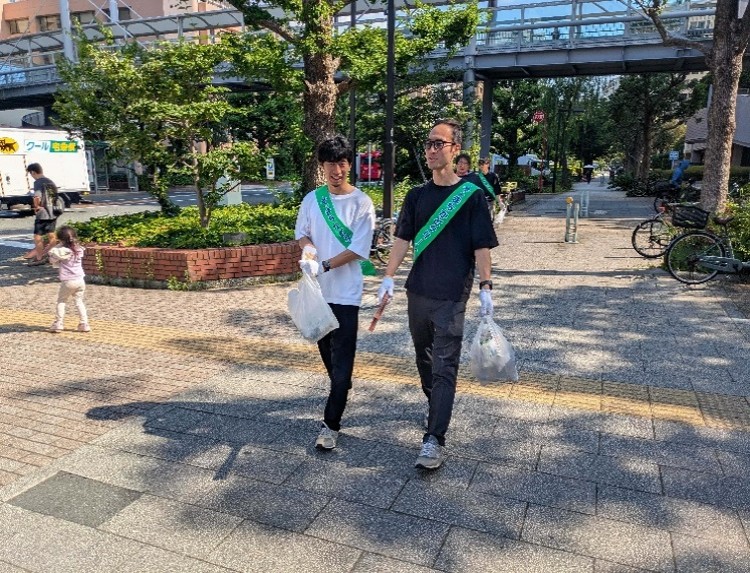 【地域貢献活動】本社周辺の清掃活動を実施しました